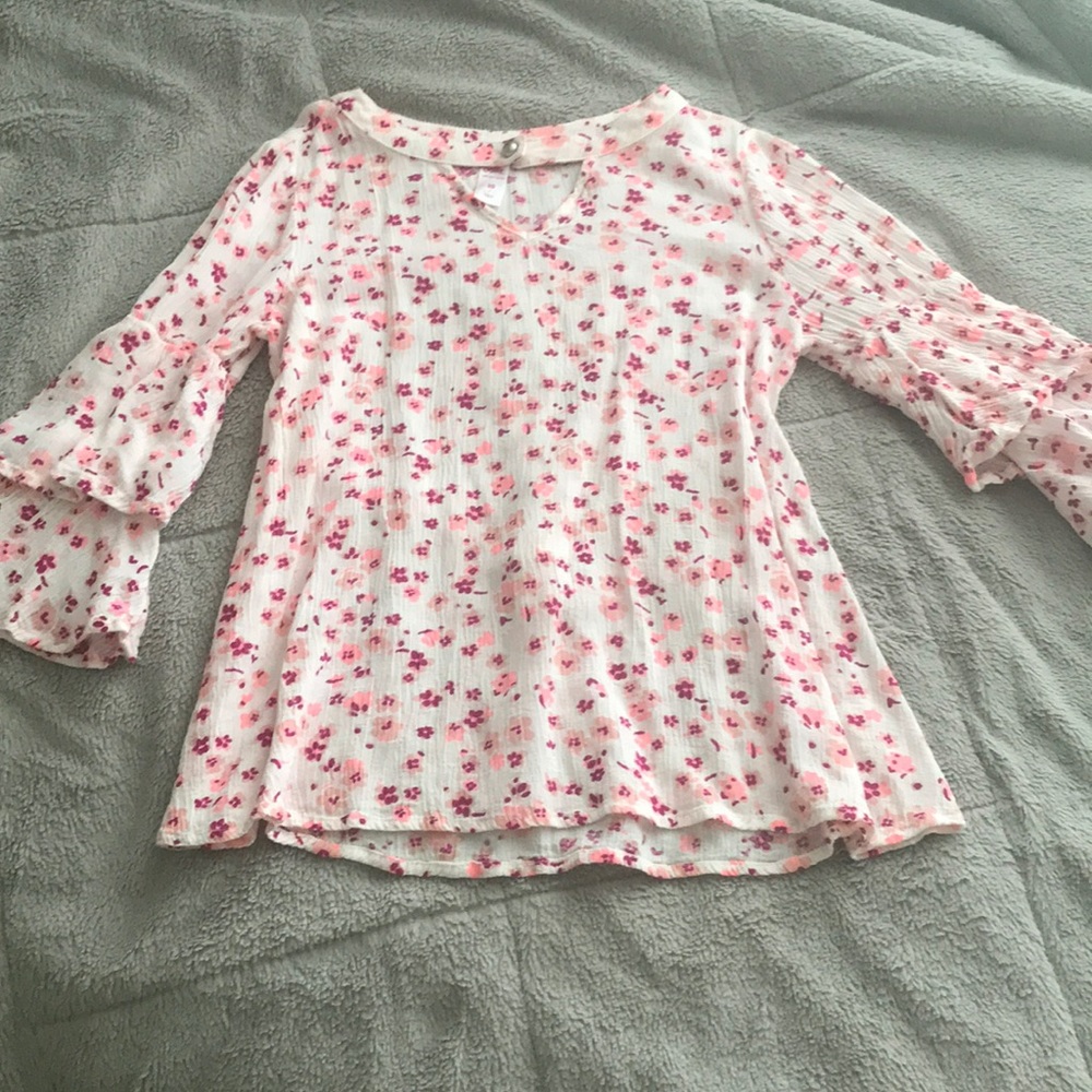 floral shirt/blouse